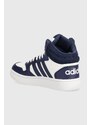 Detské tenisky adidas Originals HOOPS 3.0 MID K tmavomodrá farba
