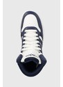 Detské tenisky adidas Originals HOOPS 3.0 MID K tmavomodrá farba