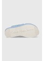 Šľapky Calvin Klein Jeans FLATFORM SANDAL WEBBING IN MR dámske, na platforme, YW0YW01361,