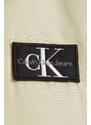 Detská vesta Calvin Klein Jeans béžová farba