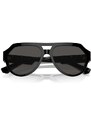 Slnečné okuliare Dolce & Gabbana pánske, čierna farba