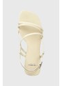 Kožené sandále Vagabond Shoemakers JONNA béžová farba