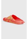 Šľapky adidas by Stella McCartney dámske, ružová farba, na platforme, IF6065