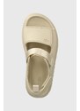Detské sandále UGG GOLDENGLOW béžová farba