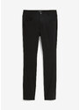 bonprix Bengalínové strečové nohavice "rovné", farba čierna