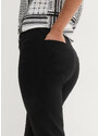 bonprix Bengalínové strečové nohavice "rovné", farba čierna