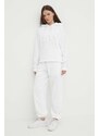 Tepláky Calvin Klein Jeans biela farba, jednofarebné, J20J223273