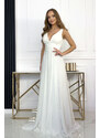 Paris Style Biele nariasené šaty Silvana