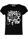 GAUDI Graphic Black tričko