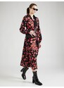 Dorothy Perkins Košeľové šaty brusnicová / svetločervená / čierna