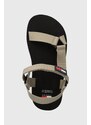 Sandále Tommy Jeans TJM CASUAL SANDAL pánske, béžová farba, EM0EM01399