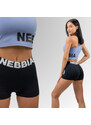 NEBBIA - Fitness šortky s vysokým pásom GLUTE PUMP 240 (black)