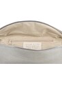 Sivá kožená talianska crossbody kabelka Reni Grande Grigia Nuvole s prídavným pruhom III NovaKabelka.sk