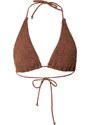 RÆRE by Lorena Rae Bikinový top 'Leyla' hnedá