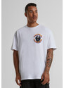 Merchcode 2Pac Toss it up Oversize Tee White