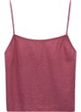 Pull&Bear Top burgundská