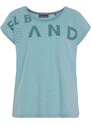 Elbsand Tričko tyrkysová / modrozelená