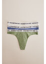 women'secret 3-balenie bavnených tanga nohavičiek