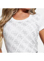 Dámské bílé triko Guess 55902