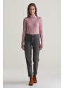 DŽÍNSY GANT STRAIGHT CROPPED JEANS BLACK VINTAGE