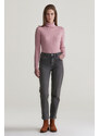 DŽÍNSY GANT STRAIGHT CROPPED JEANS BLACK VINTAGE