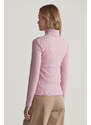 ROLÁK GANT SLIM RIB TURTLENECK DUSTY PINK