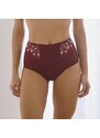 Zoštíhľovacie nohavičky „Caminata“ zn. Confidence Lingerie z mikrovlákna s výšivkou slivková 040 Blancheporte