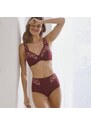 Zoštíhľovacie nohavičky „Caminata“ zn. Confidence Lingerie z mikrovlákna s výšivkou slivková 040 Blancheporte