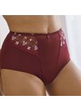 Zoštíhľovacie nohavičky „Caminata“ zn. Confidence Lingerie z mikrovlákna s výšivkou slivková 040 Blancheporte