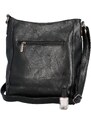 Urban Style Štýlová dámska koženková crossbody kabelka Barcia, čierno/hnedá