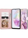 TECH-PROTECT Marble Puzdro pre Samsung Galaxy A55 5G, Ružové