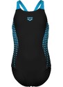 ARENA Jednodielne plavky 'OPENINGS' tyrkysová / čierna