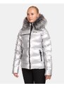 Dámska zateplená bunda Kilpi LTD SIRIUS-W strieborná