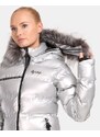 Dámska zateplená bunda Kilpi LTD SIRIUS-W strieborná