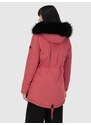 alife & kickin Zimná parka 'KierseyAK A' pastelovo červená / čierna