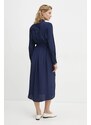 Šaty s prímesou hodvábu PS Paul Smith