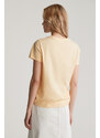 TRIČKO GANT REG TONAL SHIELD SS T-SHIRT DUSTY LIGHT YELLOW
