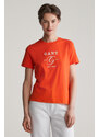 TRIČKO GANT REG GRAPHIC SS T-SHIRT ORANGE RED