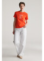 TRIČKO GANT REG GRAPHIC SS T-SHIRT ORANGE RED