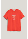 TRIČKO GANT REG GRAPHIC SS T-SHIRT ORANGE RED
