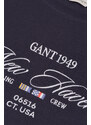 TRIČKO GANT GRAPHIC SS T-SHIRT EVENING BLUE