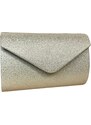 JOHN-C Strieborná luxusná spoločenská kabelka ANNA