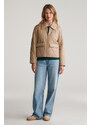 BUNDA GANT QUILTED COLLARED JACKET DARK KHAKI
