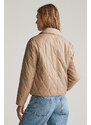 BUNDA GANT QUILTED COLLARED JACKET DARK KHAKI