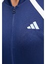 Tepláková súprava adidas TEAMSPORT dámsky, tmavomodrá farba, JD2673