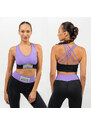 NEBBIA - Vystužená športová podprsenka SIGNATURE 472 (lila)