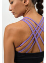 NEBBIA - Vystužená športová podprsenka SIGNATURE 472 (lila)