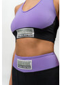 NEBBIA - Vystužená športová podprsenka SIGNATURE 472 (lila)