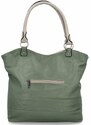 Dámská kabelka shopper bag Hernan zelená HB0150