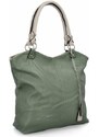 Dámská kabelka shopper bag Hernan zelená HB0150